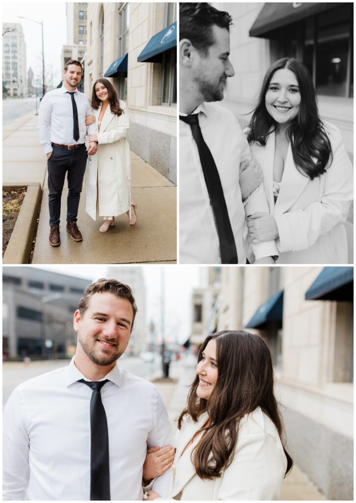 downtown-engagement-session-south-bend