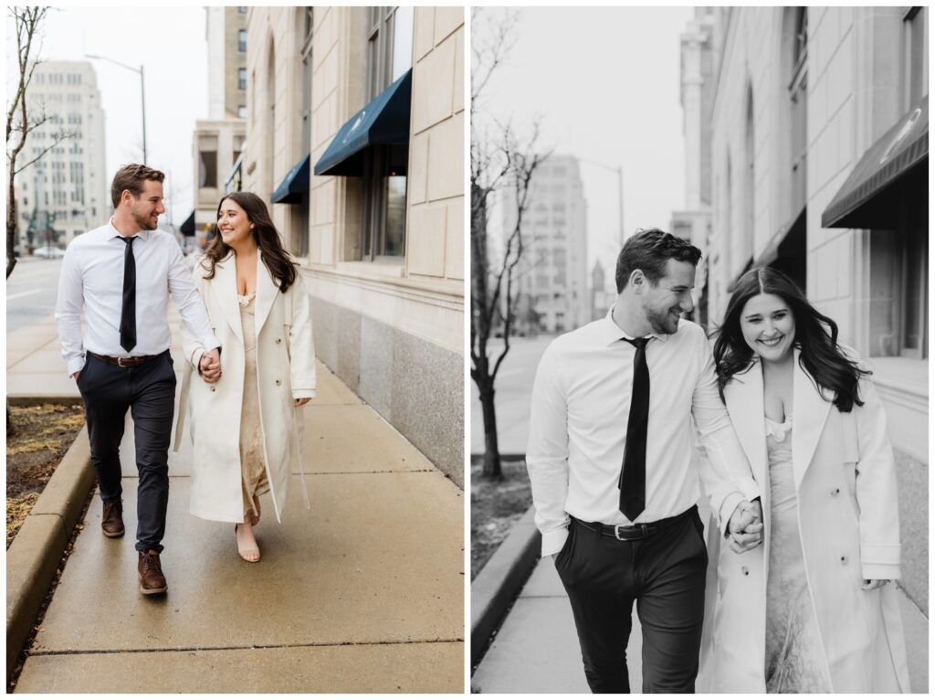 downtown-engagement-session-south-bend