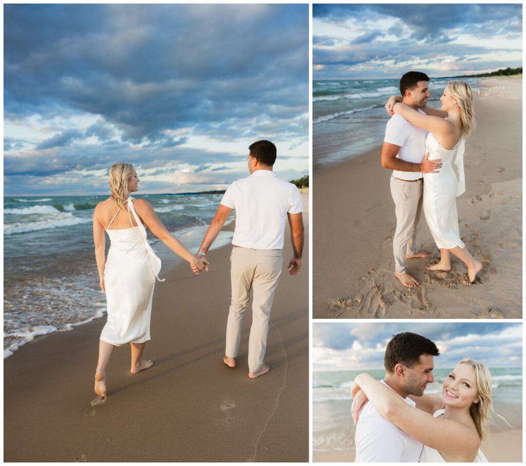 New-Buffalo-Beach-Engagement-Photos
