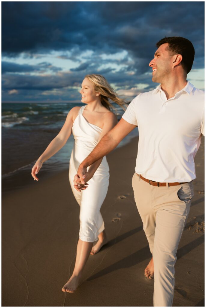 New-Buffalo-Beach-Engagement-Photos