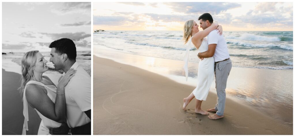 New-Buffalo-Beach-Engagement-Photos