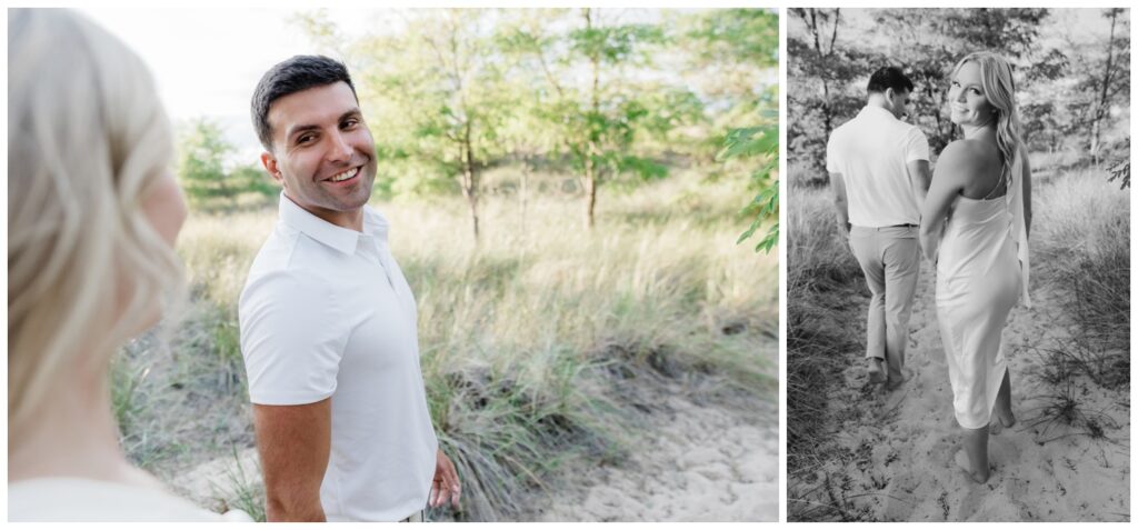 New-Buffalo-Beach-Engagement-Photos