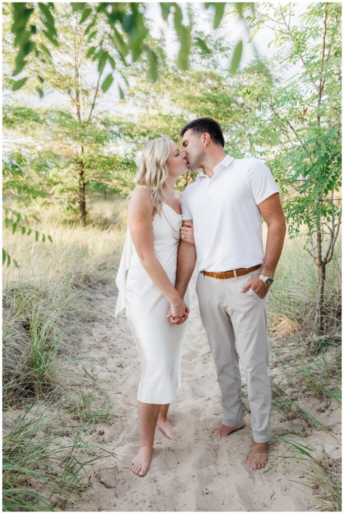 New-Buffalo-Beach-Engagement-Photos