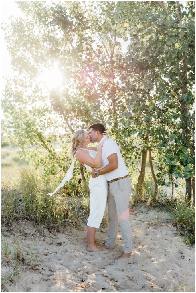 New-Buffalo-Beach-Engagement-Photos